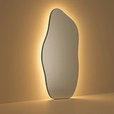 Espelho Orgânico Lopazzi Grande de Corpo Inteiro com LED Touch Cálido/Frio 115x60 cm – Liquidação