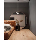 Espelho Redondo Grande Decorativo 90x90 – Liquidação