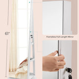 Espelho com Estante e Porta-Joias — LIQUIDAÇÃO