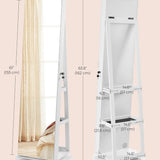 Espelho com Estante e Porta-Joias — LIQUIDAÇÃO