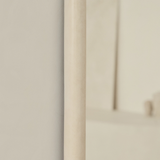 Espelho de Corpo Inteiro Extra Grande com Moldura de Concreto em Arco — 190x100 cm Liquidação